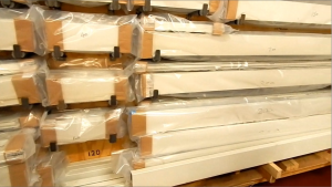 Reconditioned stairlifts repackaged after reconditioning process complete