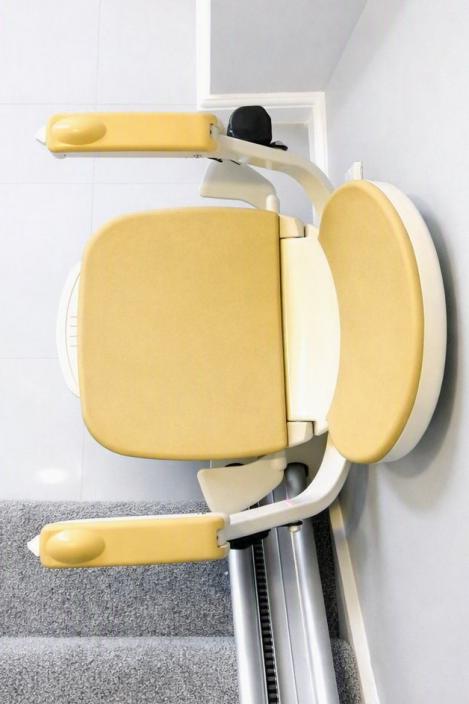 Acorn 130 Stairlift Seat From Above