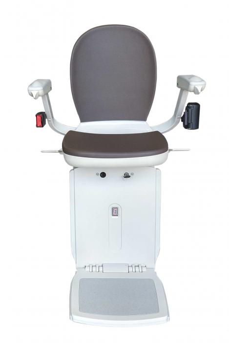 Acorn 180 Curved Stairlift Brown Colour