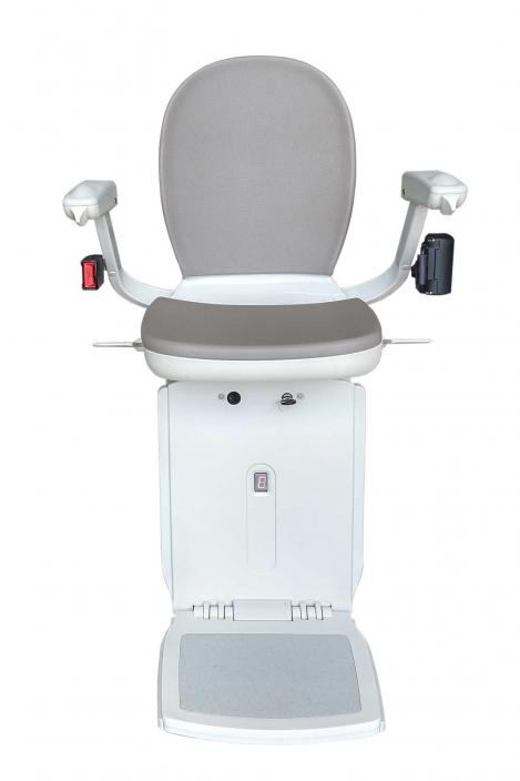 Acorn 180 Curved Stairlift Light Brown Colour