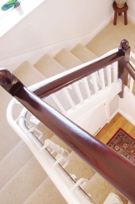 Stannah Siena Curved Stairlift Bespoke Track