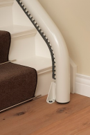Flow 2 Curved Stairlift Drop Nose Rail