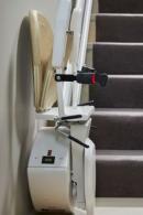 Synergy Stairlift Folded Against Wall2