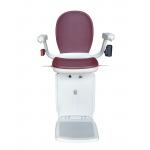 Acorn 180 Curved Stairlift Burgundy Colour