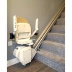 Acorn Stair lift folded against wall2