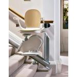 Acorn Stair lift with folding hinged Rail