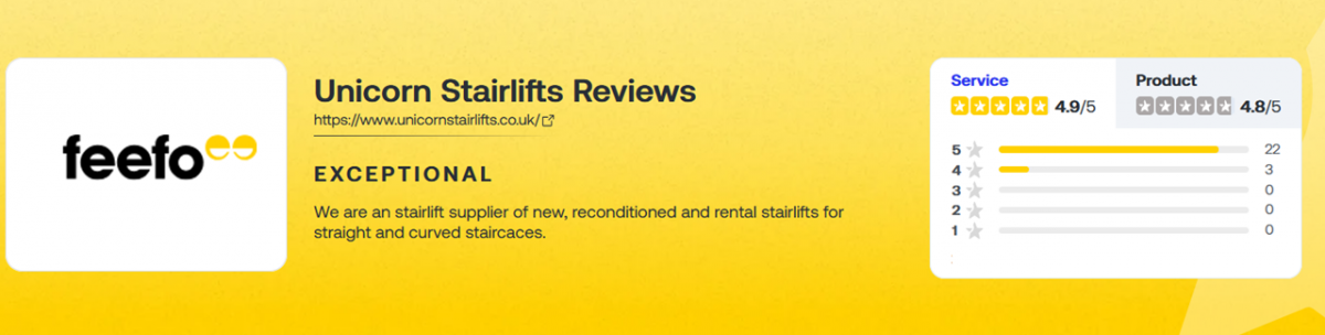 Reviews of Unicorn Stairlifts Ltd