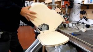 Professionally cleaned reconditioned stairlifts outer casings