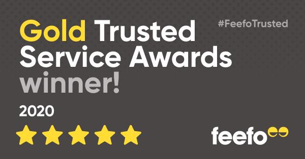 Unicorn Stairlifts FEEFO Gold Service Award