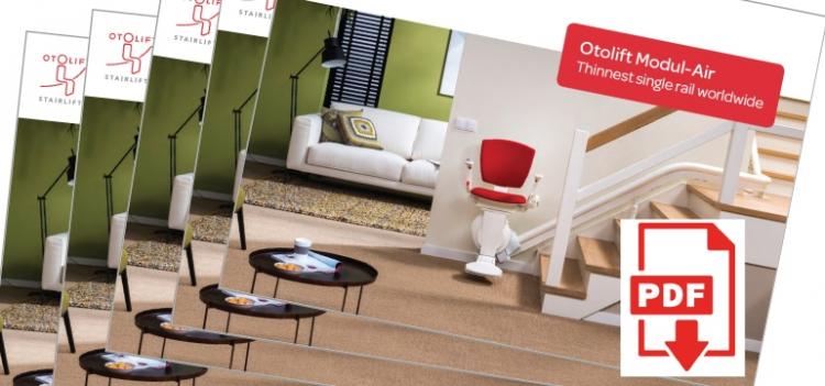 Otolift Modul Air Curved Stairlift Brochure PDF