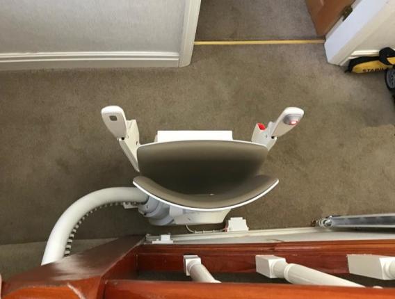 Harrogate Install curved stairlift