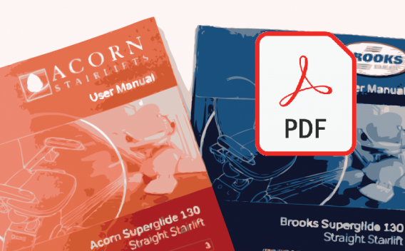 User manual Acorn Brooks 130 Straight Stairlifts