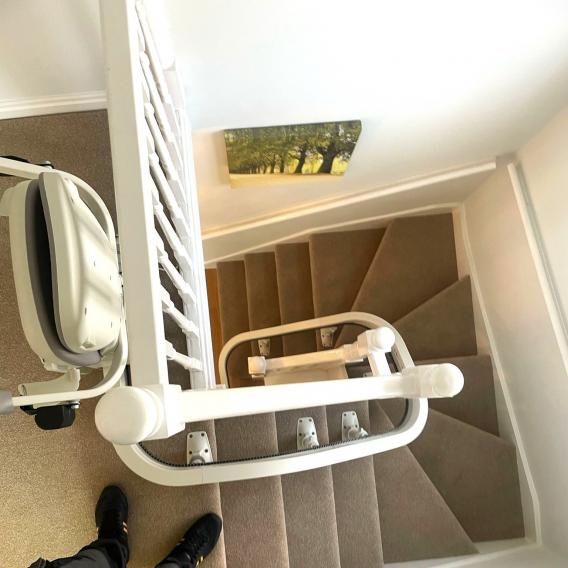 brooks 180 showing birdseye view