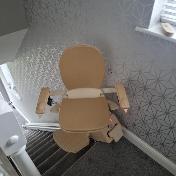 brooks straight stairlift installation 