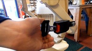 reconditioned straight stairlift fully tested safety belt