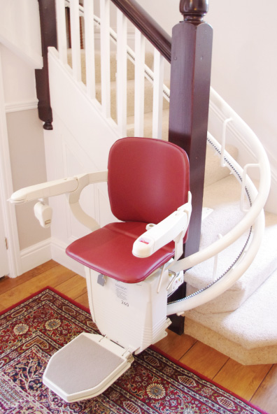 Custom 260 Curved Stairlift