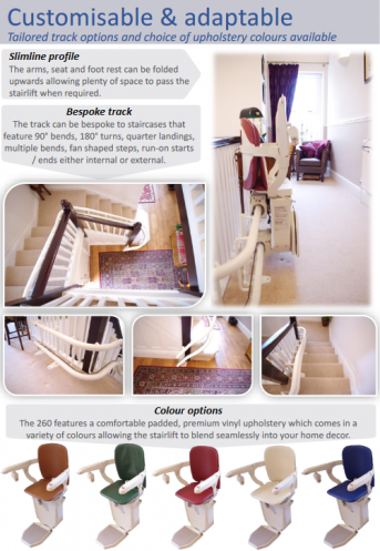 Stannah Siena Curved Stair lift Brochure3